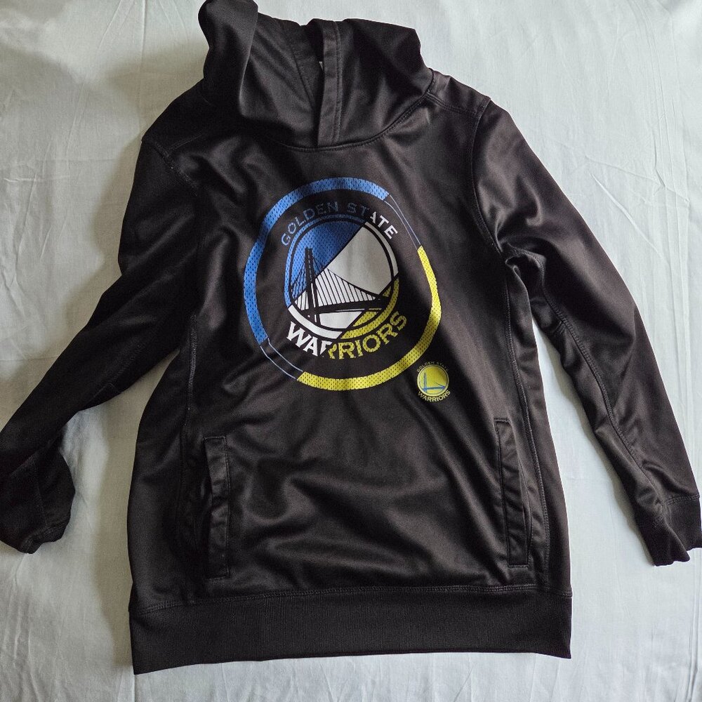 Golden State Warrios hoodie BOYS size 14/16 L